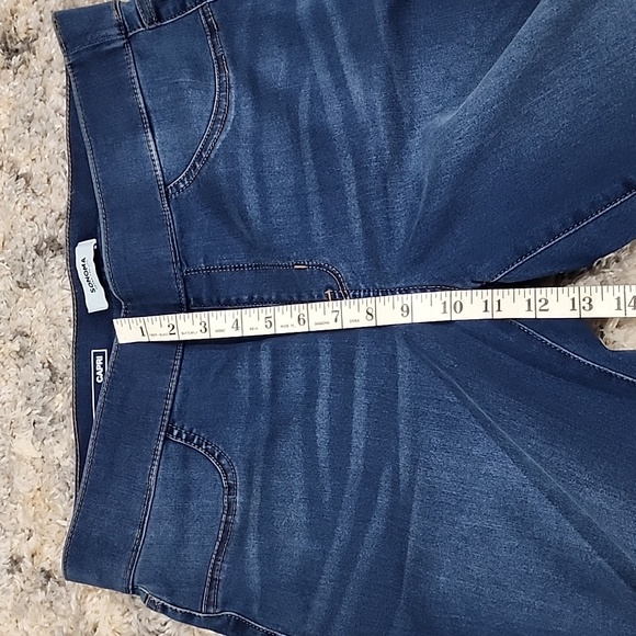 SONOMA WOMEN'S CAPRI PANTS JEANS SIZE 14 BLUE - Picture 11 of 11